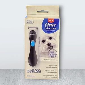 *Sold* NEW Oster Calm Trims Less Stress Dog Trimmer